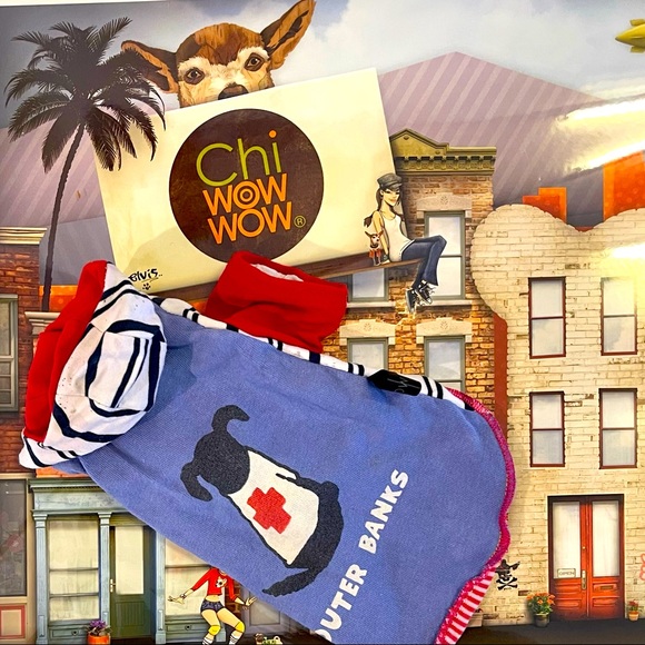 Chi WOW WOW® Other - VINTAGE OOAK Hoodie Reversible Doggy